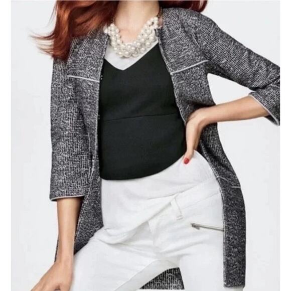 CAbi 5299 The Times Long Jacket Overcoat Size XS - Picture 2 of 7